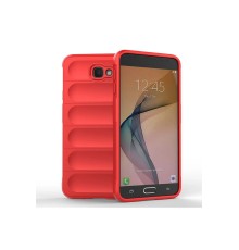 Samsung Galaxy J7 Prime Kılıf Optimum Silikon - Kırmızı