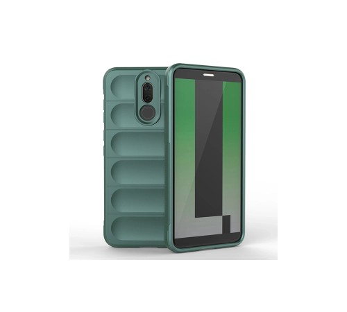 Huawei Mate 10 Lite Kılıf Optimum Silikon - Koyu Yeşil Huawei Mate 10 Lite Kılıf Optimum Silikon - Koyu Yeşil