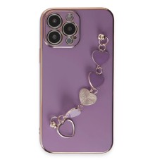 iPhone 14 Pro Kılıf Esila Silikon - Mor
