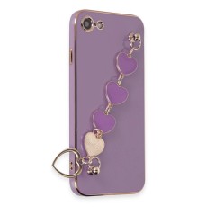 iPhone 7 Kılıf Esila Silikon - Mor