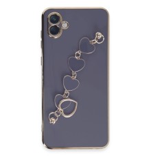 Samsung Galaxy A04 Kılıf Esila Silikon - Gri