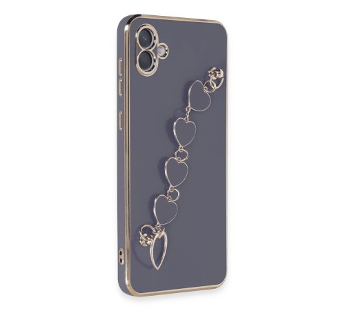 Samsung Galaxy A04 Kılıf Esila Silikon - Gri Samsung Galaxy A04 Kılıf Esila Silikon - Gri