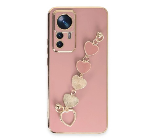 Xiaomi Mi 12T Pro Kılıf Esila Silikon - Pudra Xiaomi Mi 12T Pro Kılıf Esila Silikon - Pudra