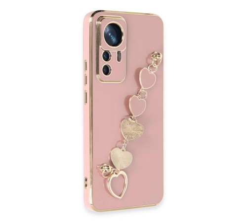 Xiaomi Mi 12T Pro Kılıf Esila Silikon - Pudra Xiaomi Mi 12T Pro Kılıf Esila Silikon - Pudra