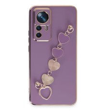 Xiaomi Mi 12T Pro Kılıf Esila Silikon - Mor
