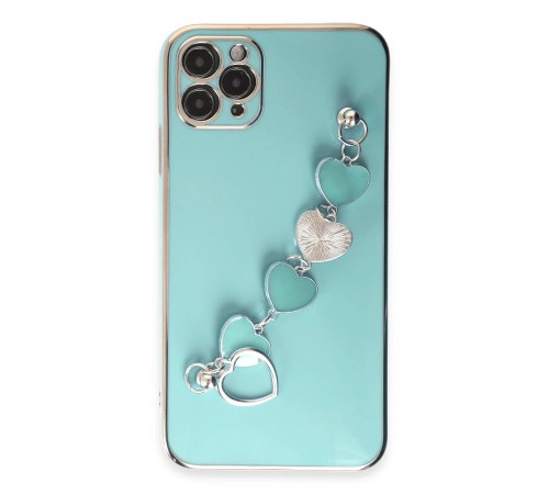 iPhone 11 Pro Kılıf Esila Silikon - Su Yeşili