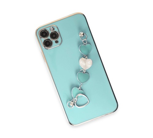 iPhone 11 Pro Kılıf Esila Silikon - Su Yeşili
