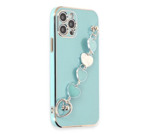 iPhone 12 Pro Kılıf Esila Silikon - Su Yeşili iPhone 12 Pro Kılıf Esila Silikon - Su Yeşili