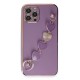 iPhone 12 Pro Kılıf Esila Silikon - Mor