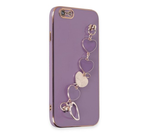 iPhone 6 Kılıf Esila Silikon - Mor iPhone 6 Kılıf Esila Silikon - Mor