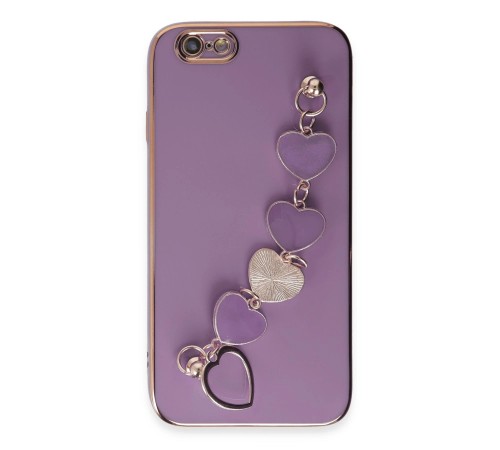 iPhone 6 Kılıf Esila Silikon - Mor iPhone 6 Kılıf Esila Silikon - Mor