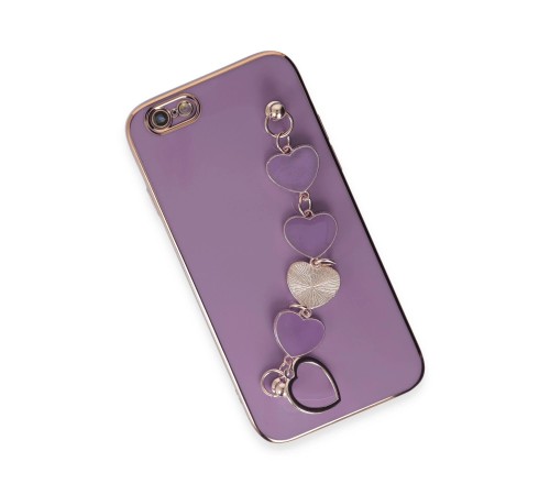 iPhone 6 Kılıf Esila Silikon - Mor iPhone 6 Kılıf Esila Silikon - Mor