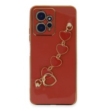 Xiaomi Redmi Note 12 4G Kılıf Esila Silikon - Kırmızı