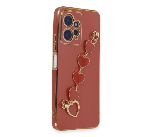Xiaomi Redmi Note 12 4G Kılıf Esila Silikon - Kırmızı Xiaomi Redmi Note 12 4G Kılıf Esila Silikon - Kırmızı