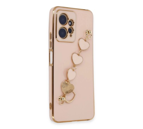 Xiaomi Redmi Note 12 4G Kılıf Esila Silikon - Pudra Xiaomi Redmi Note 12 4G Kılıf Esila Silikon - Pudra