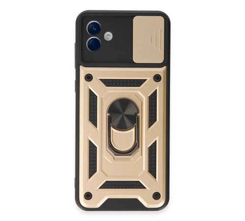 Samsung Galaxy A04E Kılıf Pars Lens Yüzüklü Silikon - Gold Samsung Galaxy A04E Kılıf Pars Lens Yüzüklü Silikon - Gold
