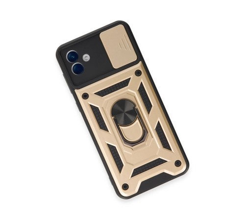 Samsung Galaxy A04E Kılıf Pars Lens Yüzüklü Silikon - Gold Samsung Galaxy A04E Kılıf Pars Lens Yüzüklü Silikon - Gold
