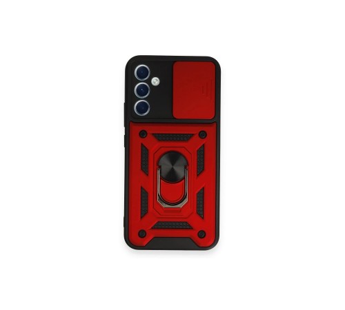 Samsung Galaxy A54 5G Kılıf Pars Lens Yüzüklü Silikon - Kırmızı Samsung Galaxy A54 5G Kılıf Pars Lens Yüzüklü Silikon - Kırmızı