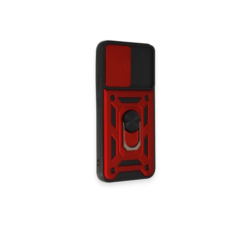 Samsung Galaxy A54 5G Kılıf Pars Lens Yüzüklü Silikon - Kırmızı Samsung Galaxy A54 5G Kılıf Pars Lens Yüzüklü Silikon - Kırmızı
