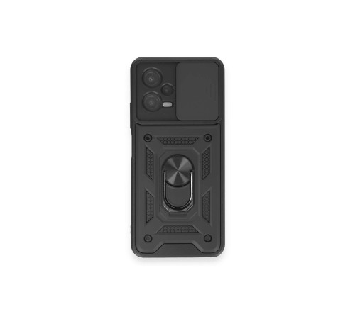 Xiaomi Redmi Note 12 4G Kılıf Pars Lens Yüzüklü Silikon - Siyah Xiaomi Redmi Note 12 4G Kılıf Pars Lens Yüzüklü Silikon - Siyah