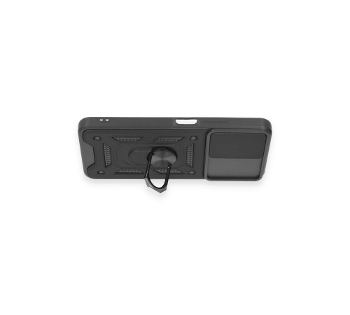Xiaomi Redmi Note 12 4G Kılıf Pars Lens Yüzüklü Silikon - Siyah Xiaomi Redmi Note 12 4G Kılıf Pars Lens Yüzüklü Silikon - Siyah