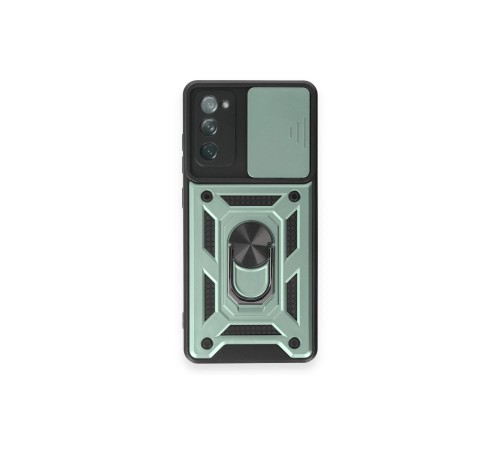 Samsung Galaxy S20 FE Kılıf Pars Lens Yüzüklü Silikon - Yeşil Samsung Galaxy S20 FE Kılıf Pars Lens Yüzüklü Silikon - Yeşil