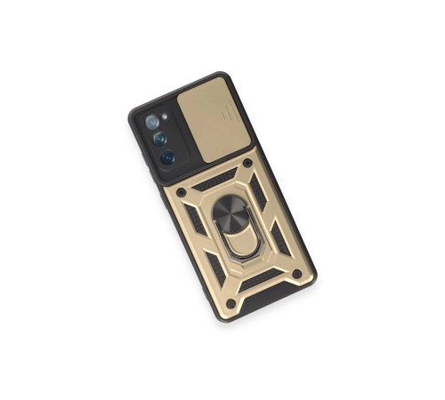 Samsung Galaxy S20 FE Kılıf Pars Lens Yüzüklü Silikon - Gold Samsung Galaxy S20 FE Kılıf Pars Lens Yüzüklü Silikon - Gold