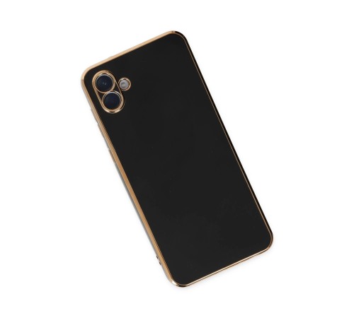 Samsung Galaxy A04E Kılıf Volet Silikon - Siyah Samsung Galaxy A04E Kılıf Volet Silikon - Siyah