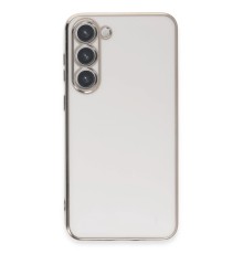 Samsung Galaxy S23 Kılıf Volet Silikon - Beyaz