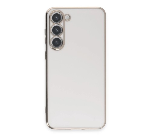 Samsung Galaxy S23 Kılıf Volet Silikon - Beyaz Samsung Galaxy S23 Kılıf Volet Silikon - Beyaz