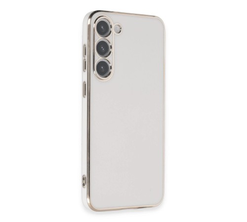 Samsung Galaxy S23 Kılıf Volet Silikon - Beyaz Samsung Galaxy S23 Kılıf Volet Silikon - Beyaz