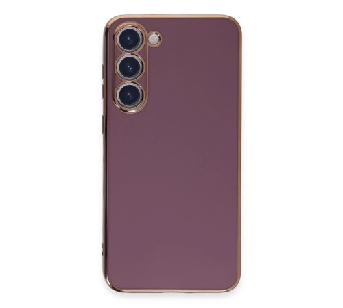 Samsung Galaxy S23 Kılıf Volet Silikon - Mor Samsung Galaxy S23 Kılıf Volet Silikon - Mor
