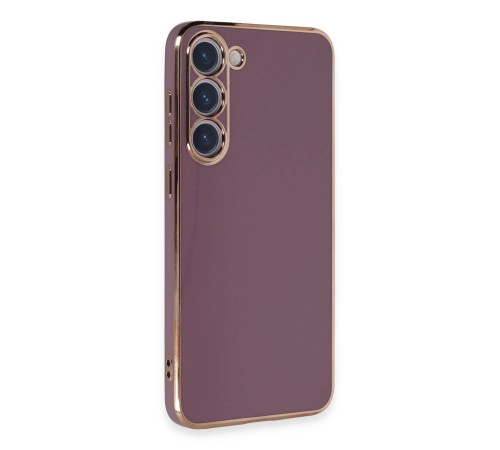 Samsung Galaxy S23 Kılıf Volet Silikon - Mor Samsung Galaxy S23 Kılıf Volet Silikon - Mor