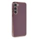 Samsung Galaxy S23 Kılıf Volet Silikon - Mor