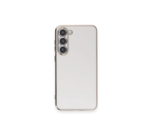 Samsung Galaxy S23 Plus Kılıf Volet Silikon - Beyaz