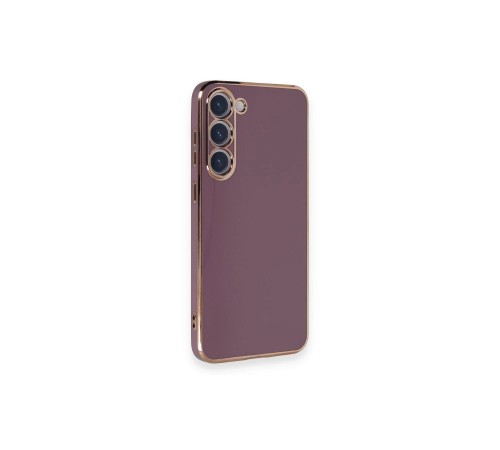 Samsung Galaxy S23 Plus Kılıf Volet Silikon - Mor Samsung Galaxy S23 Plus Kılıf Volet Silikon - Mor