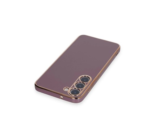 Samsung Galaxy S23 Plus Kılıf Volet Silikon - Mor Samsung Galaxy S23 Plus Kılıf Volet Silikon - Mor