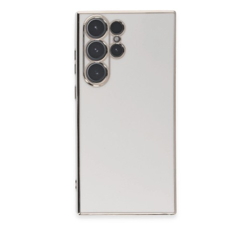 Samsung Galaxy S23 Ultra Kılıf Volet Silikon - Beyaz Samsung Galaxy S23 Ultra Kılıf Volet Silikon - Beyaz