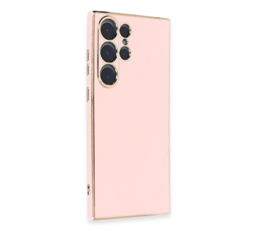 Samsung Galaxy S23 Ultra Kılıf Volet Silikon - Pembe