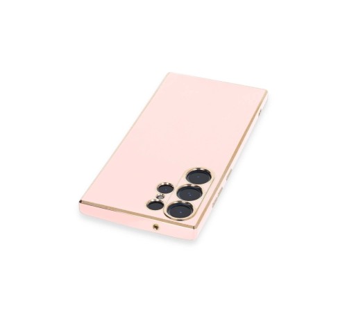 Samsung Galaxy S23 Ultra Kılıf Volet Silikon - Pembe