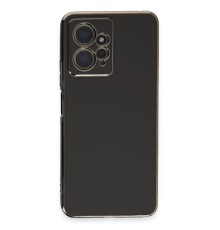 Xiaomi Redmi Note 12 4G Kılıf Volet Silikon - Siyah