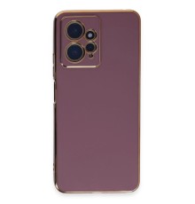 Xiaomi Redmi Note 12 4G Kılıf Volet Silikon - Mor