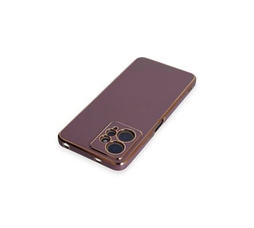 Xiaomi Redmi Note 12 4G Kılıf Volet Silikon - Mor