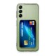 Samsung Galaxy A14 4G Kılıf Kart Şeffaf Silikon - Şeffaf