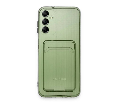 Samsung Galaxy A14 4G Kılıf Kart Şeffaf Silikon - Şeffaf Samsung Galaxy A14 4G Kılıf Kart Şeffaf Silikon - Şeffaf