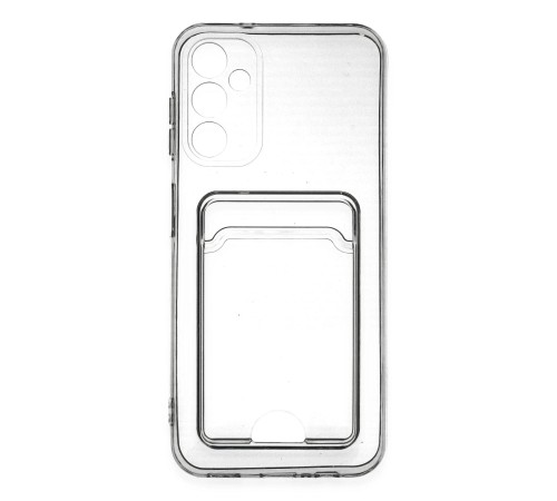 Samsung Galaxy A14 4G Kılıf Kart Şeffaf Silikon - Şeffaf Samsung Galaxy A14 4G Kılıf Kart Şeffaf Silikon - Şeffaf