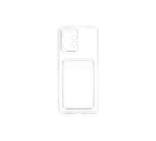 Xiaomi Redmi Note 12 4G Kılıf Kart Şeffaf Silikon - Şeffaf Xiaomi Redmi Note 12 4G Kılıf Kart Şeffaf Silikon - Şeffaf