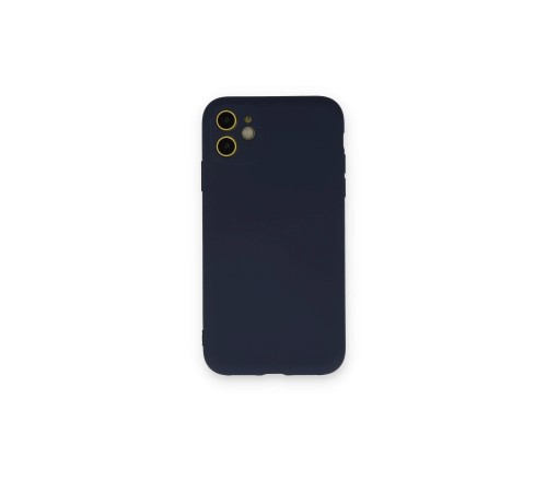 iPhone 12 Mini Kılıf Nano içi Kadife Silikon - Lacivert iPhone 12 Mini Kılıf Nano içi Kadife Silikon - Lacivert
