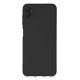 Samsung Galaxy A04E Kılıf Nano içi Kadife Silikon - Siyah