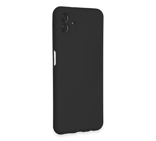 Samsung Galaxy A04E Kılıf Nano içi Kadife Silikon - Siyah Samsung Galaxy A04E Kılıf Nano içi Kadife Silikon - Siyah